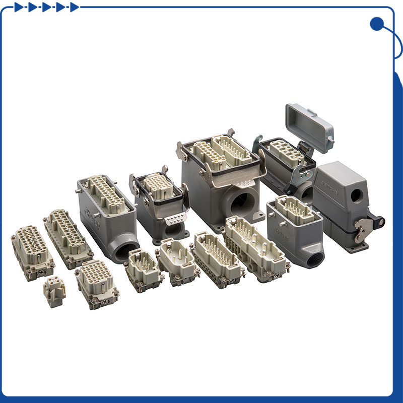 Conectores rectangulares densos de baja corriente